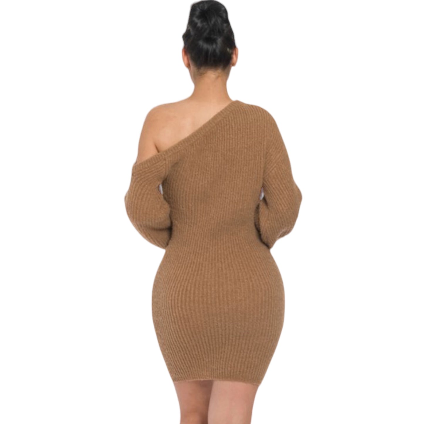 Mocha Sweater Mini Dress